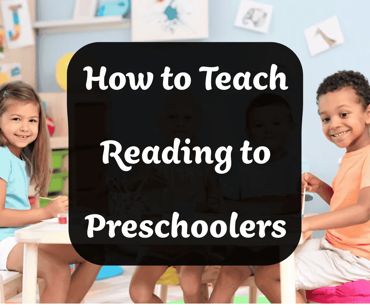 Practical demonstration of How to Teach Reading to Preschoolers through shared reading activities