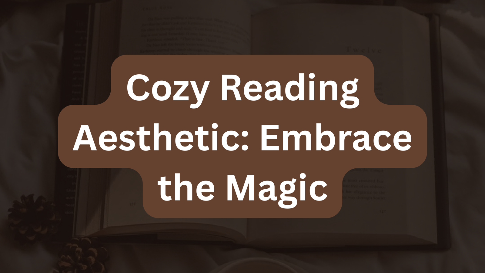 Cozy Reading Aesthetic: Embrace the Magic