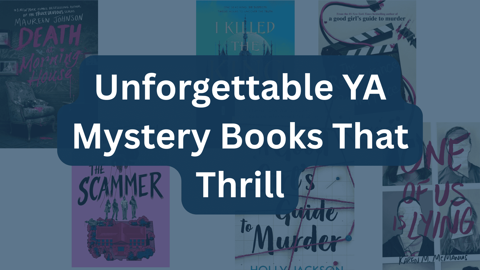 Unputdownable Good Murder Mystery Books