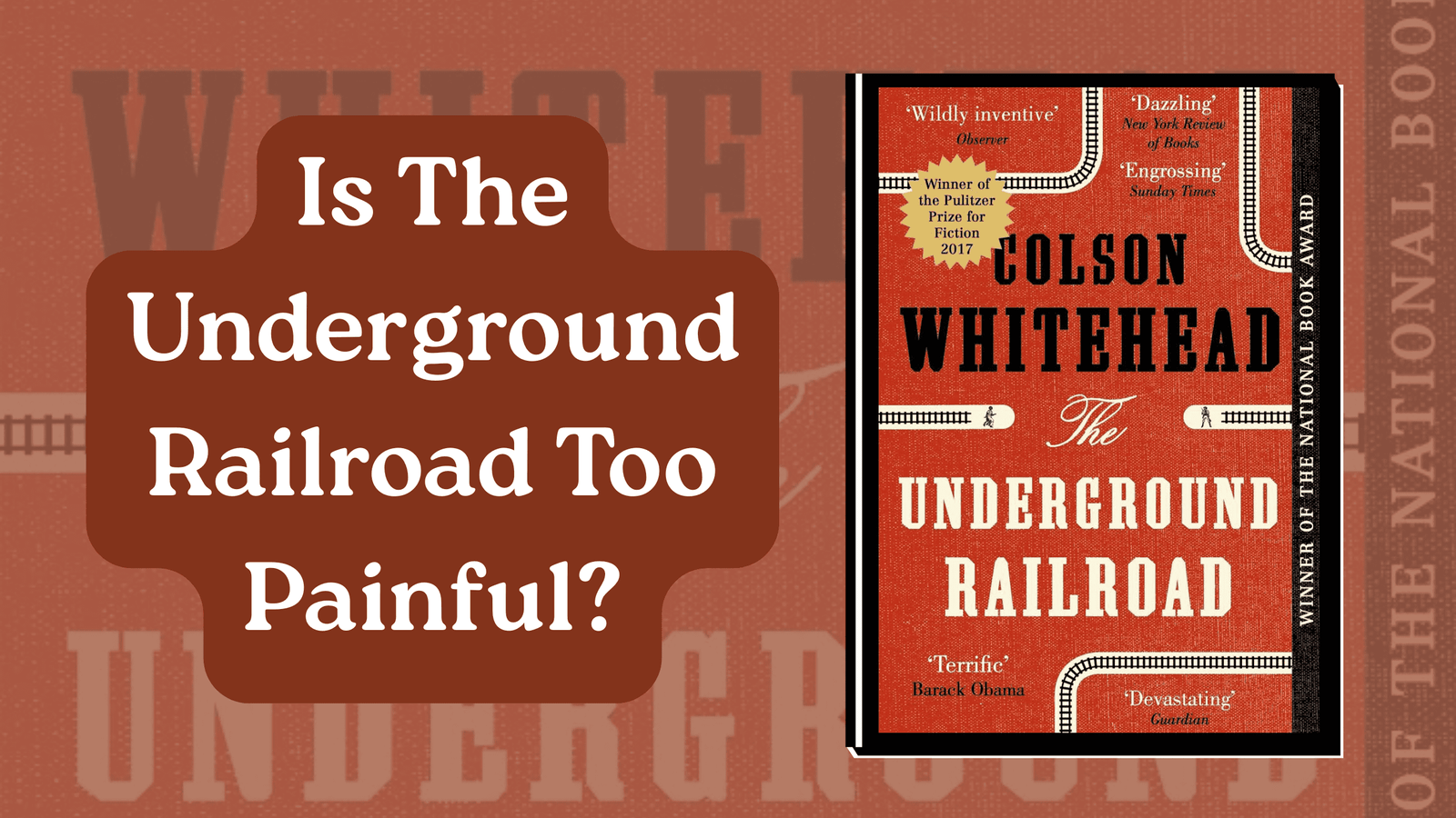 Is The Underground Railroad Too Painful?