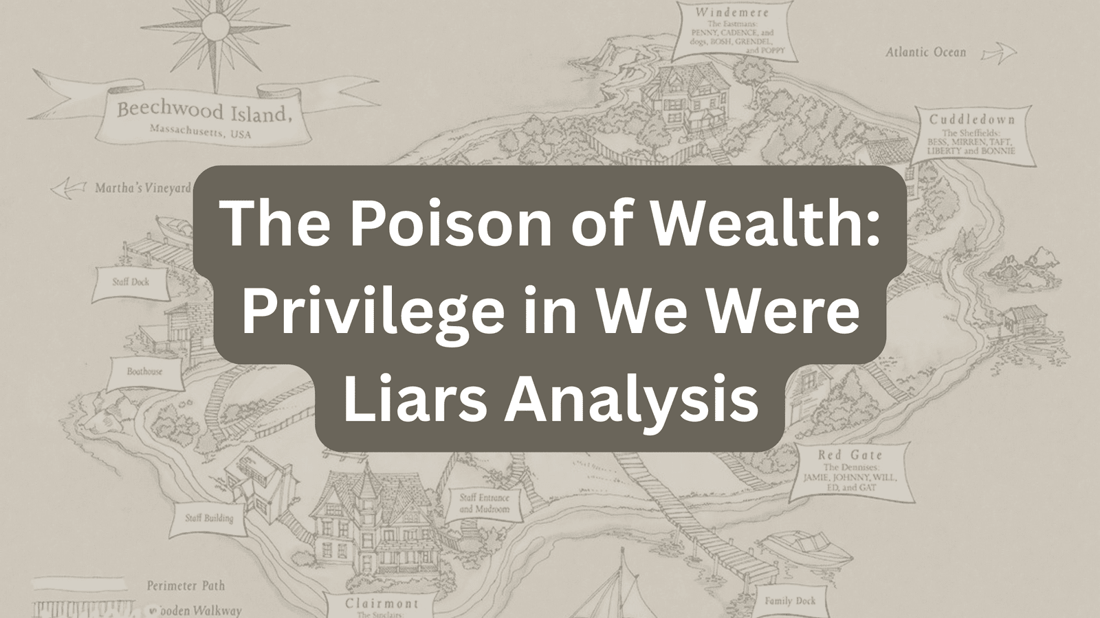 The Poison of Wealth: Privilege in We Were Liars Analysis