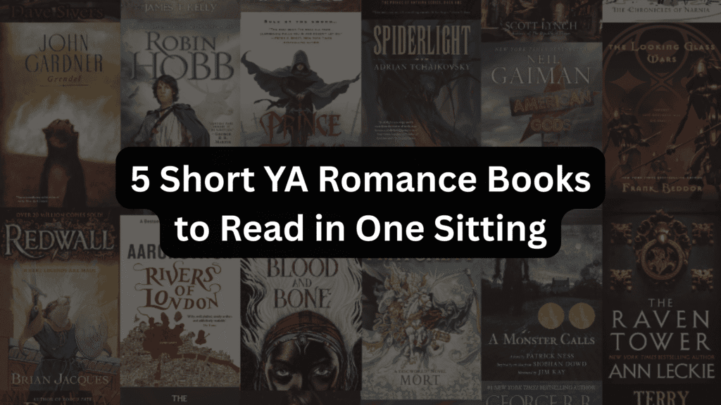 5 Short YA Romance Books to Read in One Sitting
