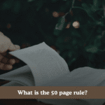 What is the 50 page rule?
