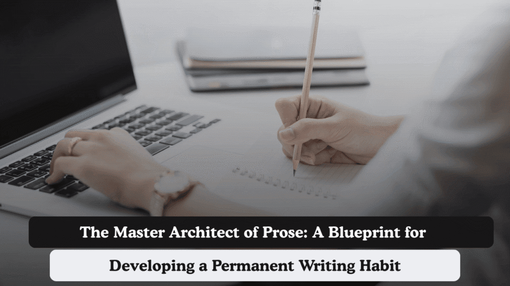 The Master Architect of Prose: A Blueprint for Developing a Permanent Writing Habit